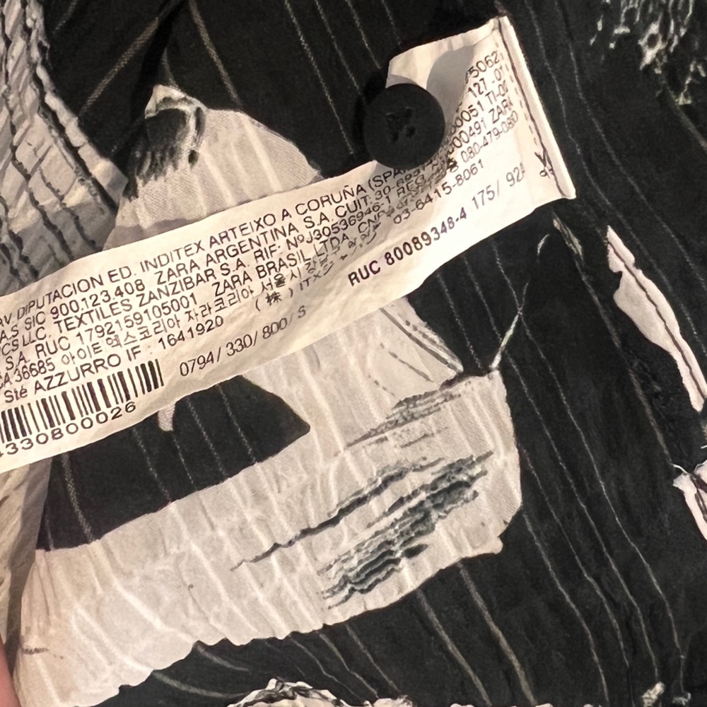 Zara Patterned Shirt - Picture 3 of 4